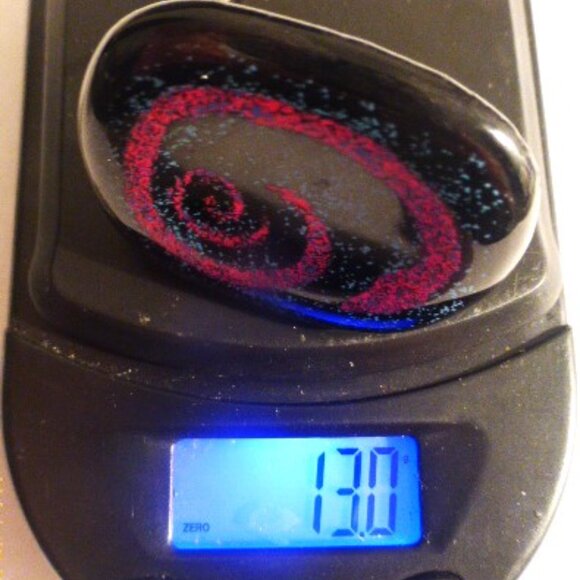 JEWELRY LOT Chain Opaline & Orange Rhinestone Necklace Ombré Medalian Pendant - Picture 7 of 9